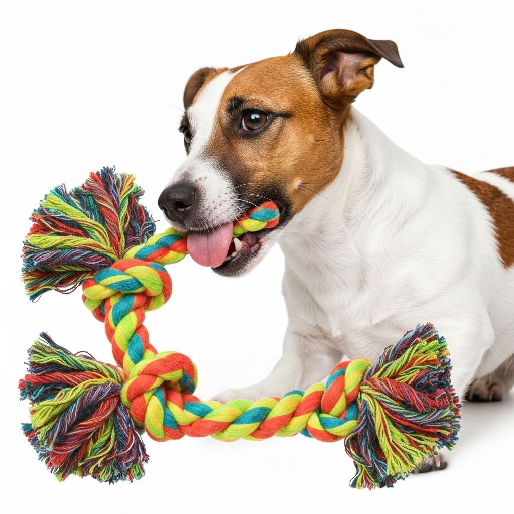 DIY Rope Tug Toy Tutorial